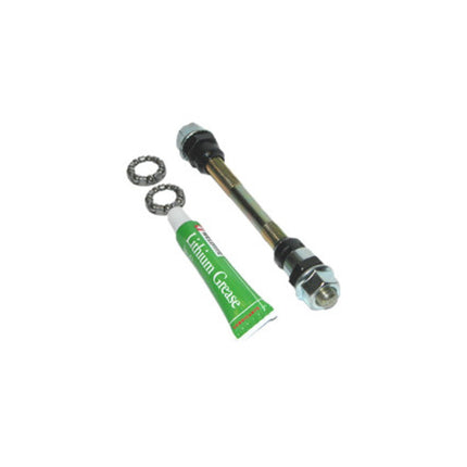 Weldtite 9mm Front Axle w/ Bearings/Grease - HUP8311 - Aerolux