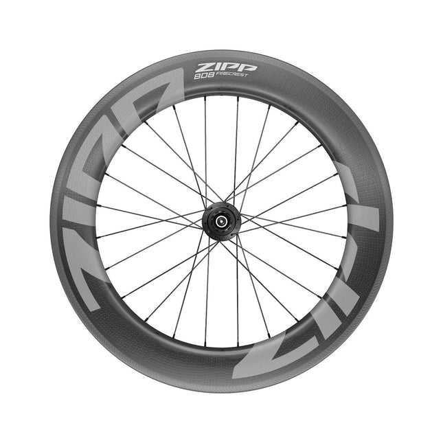 Zipp 808 Firecrest Carbon Tubeless Rim Brake 700c Rear 24Spokes SRAM 10/11sp Quick Release Standard Graphic A1 - ZPWH8586000 - Aerolux