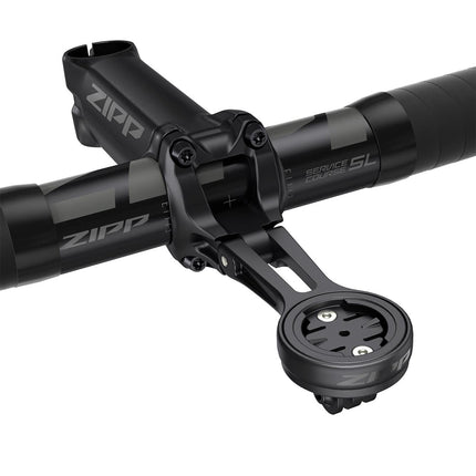 Zipp Service Course SL QuickView Integrated Road Computer Mount for Garmin/Wahoo or Hammerhead, Quarter Turn/Twist Lock - ZPCM8048002 - Aerolux