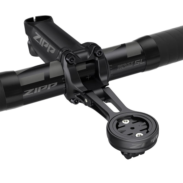 Zipp Service Course SL QuickView Integrated Road Computer Mount for Garmin/Wahoo or Hammerhead, Quarter Turn/Twist Lock - ZPCM8048002 - Aerolux