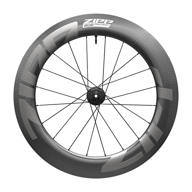 Zipp Wheel - 808 Firecrest CarbonTubeless Disc Brake Center Locking 700c Rear 20Spokes XDR 12x142mm Standard Graphic B1 - ZPWH8694001 - Aerolux