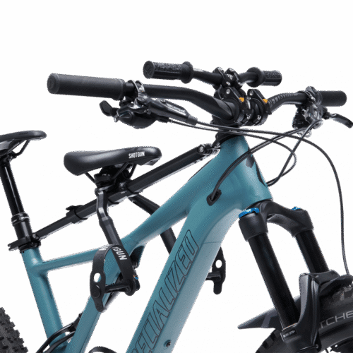 Shotgun Pro Child Bike Seat + Handlebars Combo