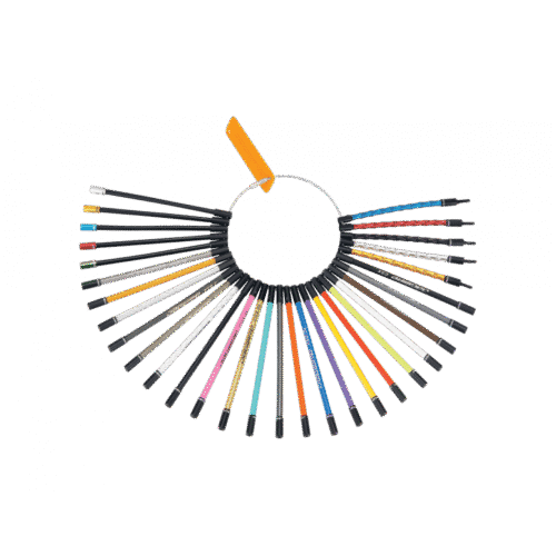 Colours Swatch Keychain