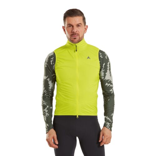 Altura Men's Icon Pocket Rocket Waterproof Packable Gilet 2023: LIME 2XL