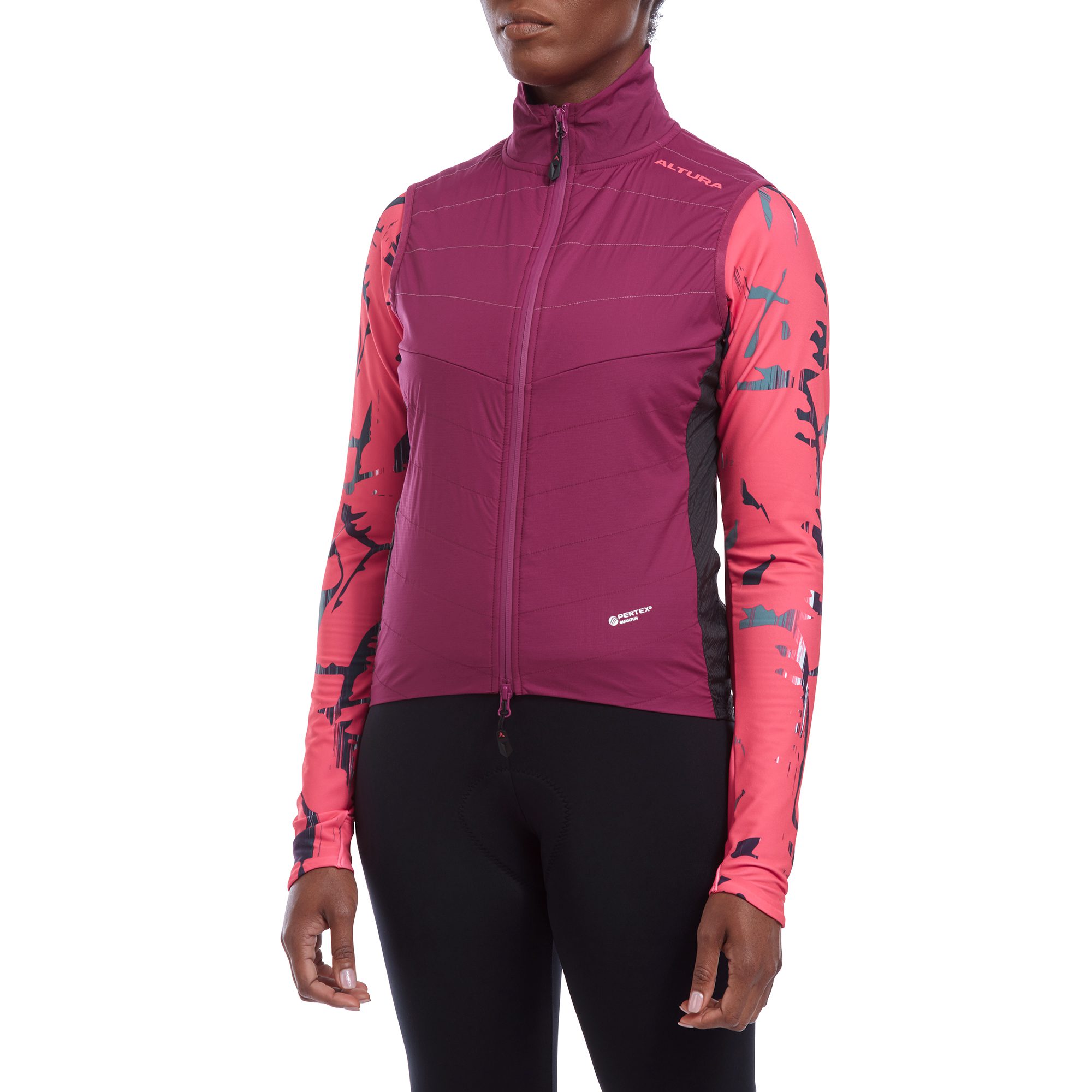 Altura Icon Women's Rocket Insulated Cycling Gilet 2021: PURPLE 14