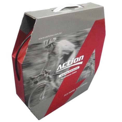 Ashima Action Gear Outer Cable Road 4mm 50m: RED 4MM
