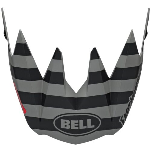 Full-10 Helmet Visor: MATTE GREY BLACK FASTHOUSE ONE SIZE