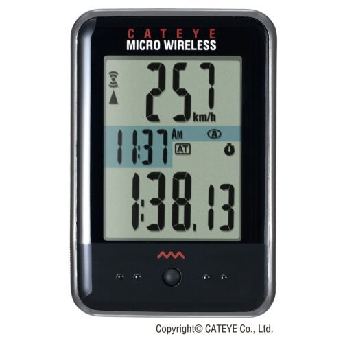 CatEye Micro Wireless Cycle Computer: BLACK