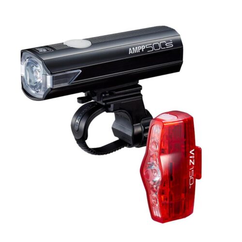 CatEye AMPP 500S / VIZ 150 Bike Light Set: USB-C