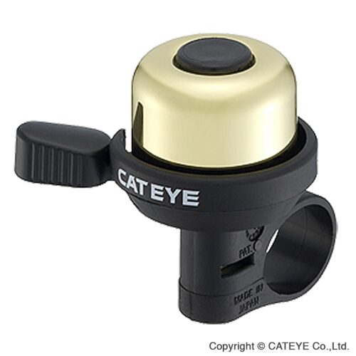 CatEye PB-1000 Wind Brass Bell: GOLD