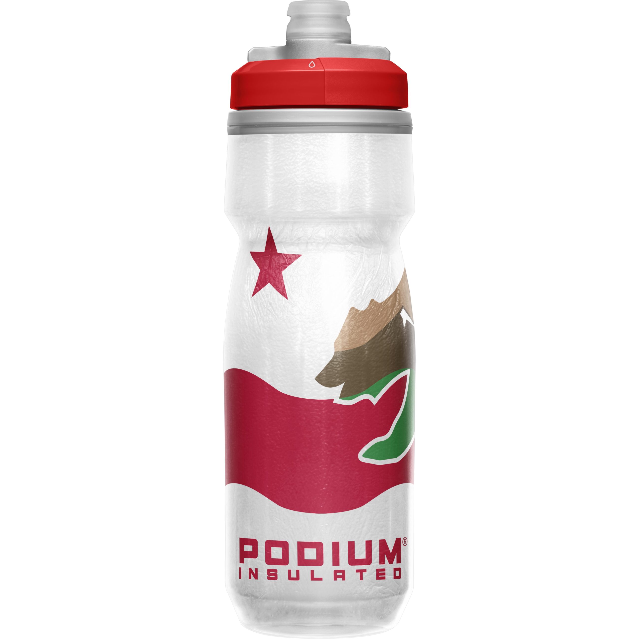 CamelBak Podium Chill Insulated Bottle 600ml Flag Series (Spring/Summer Limited Edition) 2023: CALIFORNIA 620ML