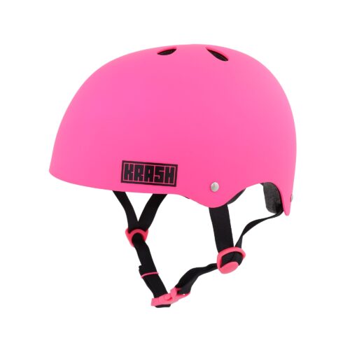 C-Preme Krash Pro FS Child Helmet (5+ Years) 2021: MATTE PINK UNISIZE 50-54CM