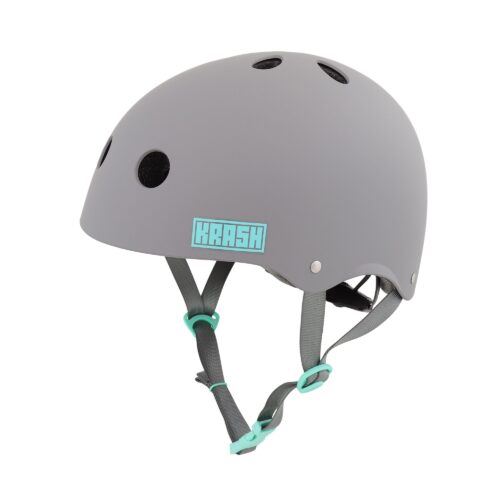 C-Preme Krash Pro FS Youth Helmet (8+ Years) 2021: MATTE GREY UNISIZE 54-58CM
