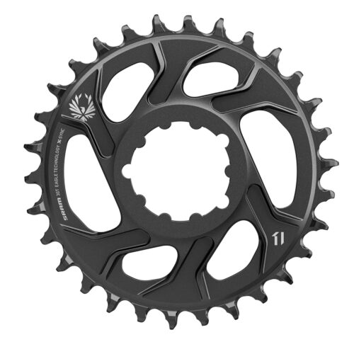 SRAM X-SYNC2 Chainring Direct Mount 6mm Offset Eagle: BLACK 30T