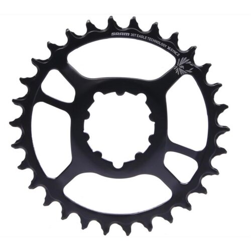 SRAM Chain Ring X-SYNC 2 Steel Direct Mount 6mm Offset Eagle: BLACK 30T