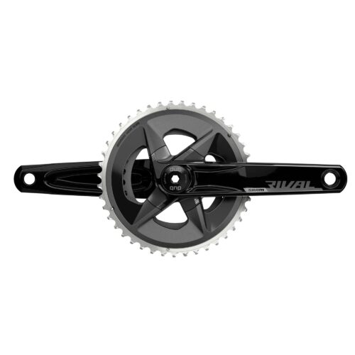SRAM Rival AXS Crankset D1 DUB Wide (BB Not Included): BLACK 172.5MM - 43-30T