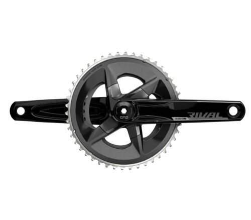 SRAM Rival AXS Crankset D1 DUB (BB Not Included): BLACK 175MM - 48-35T