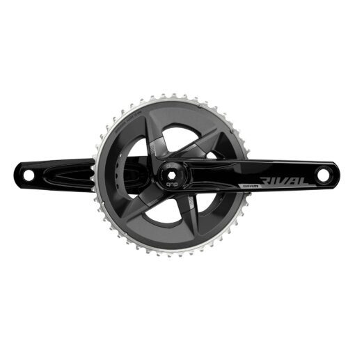 SRAM Rival AXS Crankset D1 DUB (BB Not Included): BLACK 175MM - 46-33T