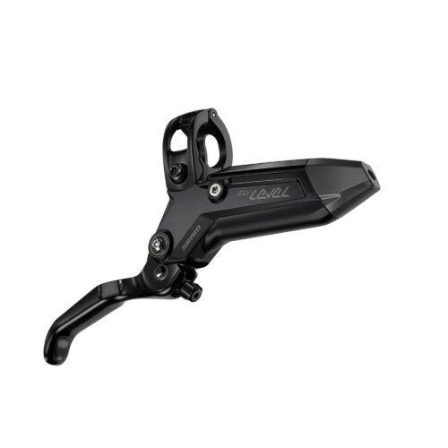 SRAM Disc Brake Level Silver Stealth 4 Piston - Aluminum Lever, Stainless Hardware, Reach Adj, Rear Hose (Includes MMX Clamp, Rotor/Bracket Sold Separately) C1: BLACK ANO 2000MM