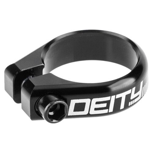 DEITY CIRCUIT Seatpost Clamp: BLACK 31.8MM