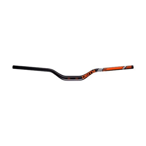 DEITY HIGHSIDE 760 Aluminium Handlebar 31.8mm Bore, 50mm Rise: ORANGE 760MM