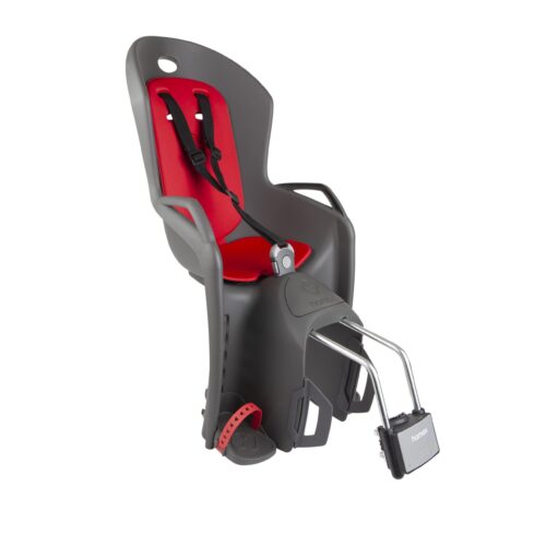 Hamax Amiga Child Bike Seat 2022: DARK GREY/RED