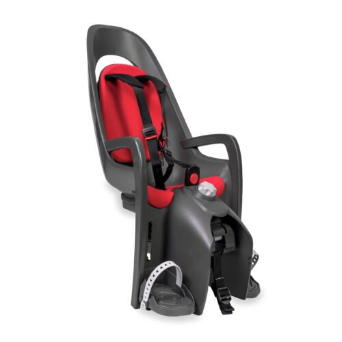 Hamax Caress With Carrier Adapter: DARK GREY/RED