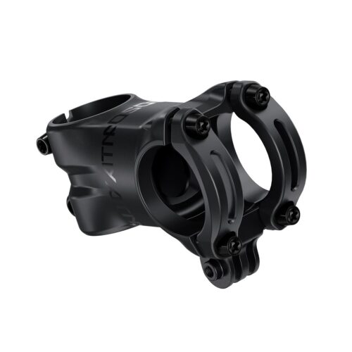 Truvativ Atmos Stem 7K 31.8mm Clamp 6mm Rise 1-1/8 Steerer Bead A1: BLAST BLACK WITH BLACK LOGOS 70MM