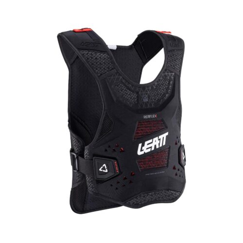 Leatt ReaFlex Chest Protector 2025: BLACK L/XL