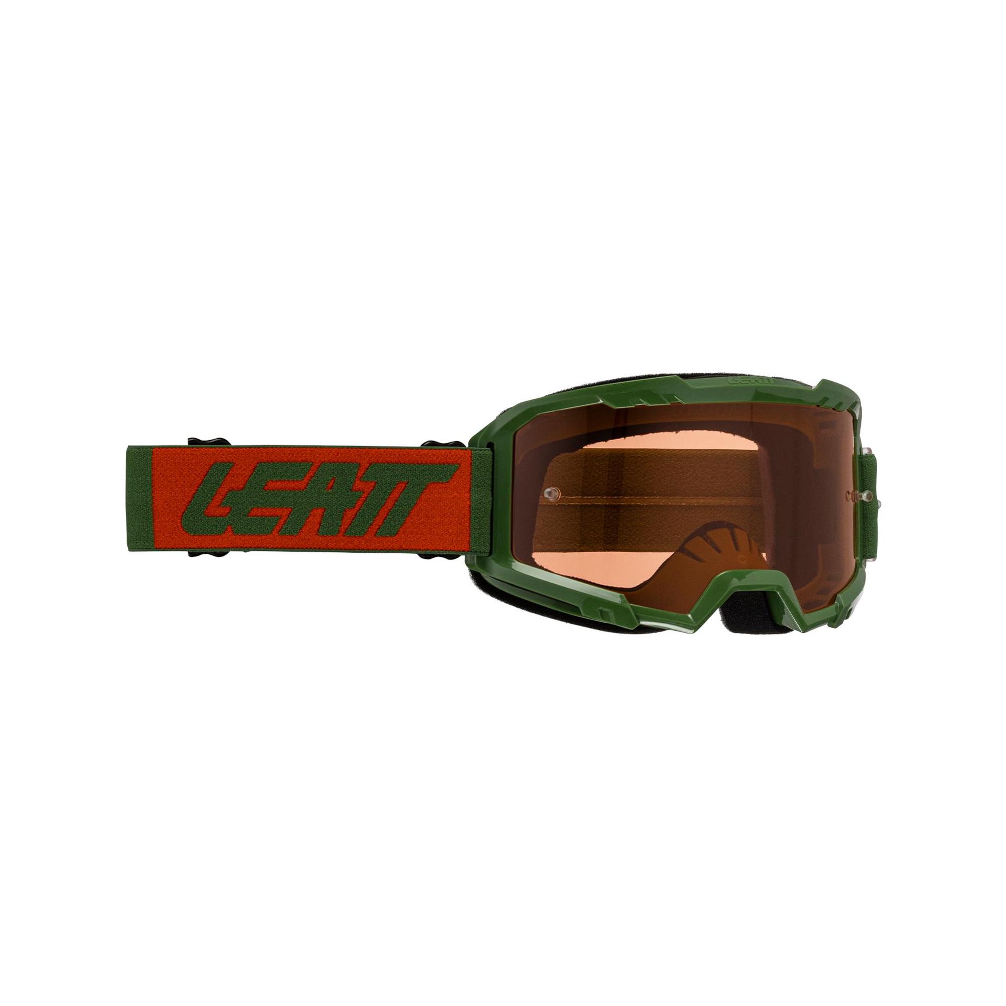 Leatt Vizion 2.5 Goggles 2025: FOREST ORANGE CLEAR UNISIZE