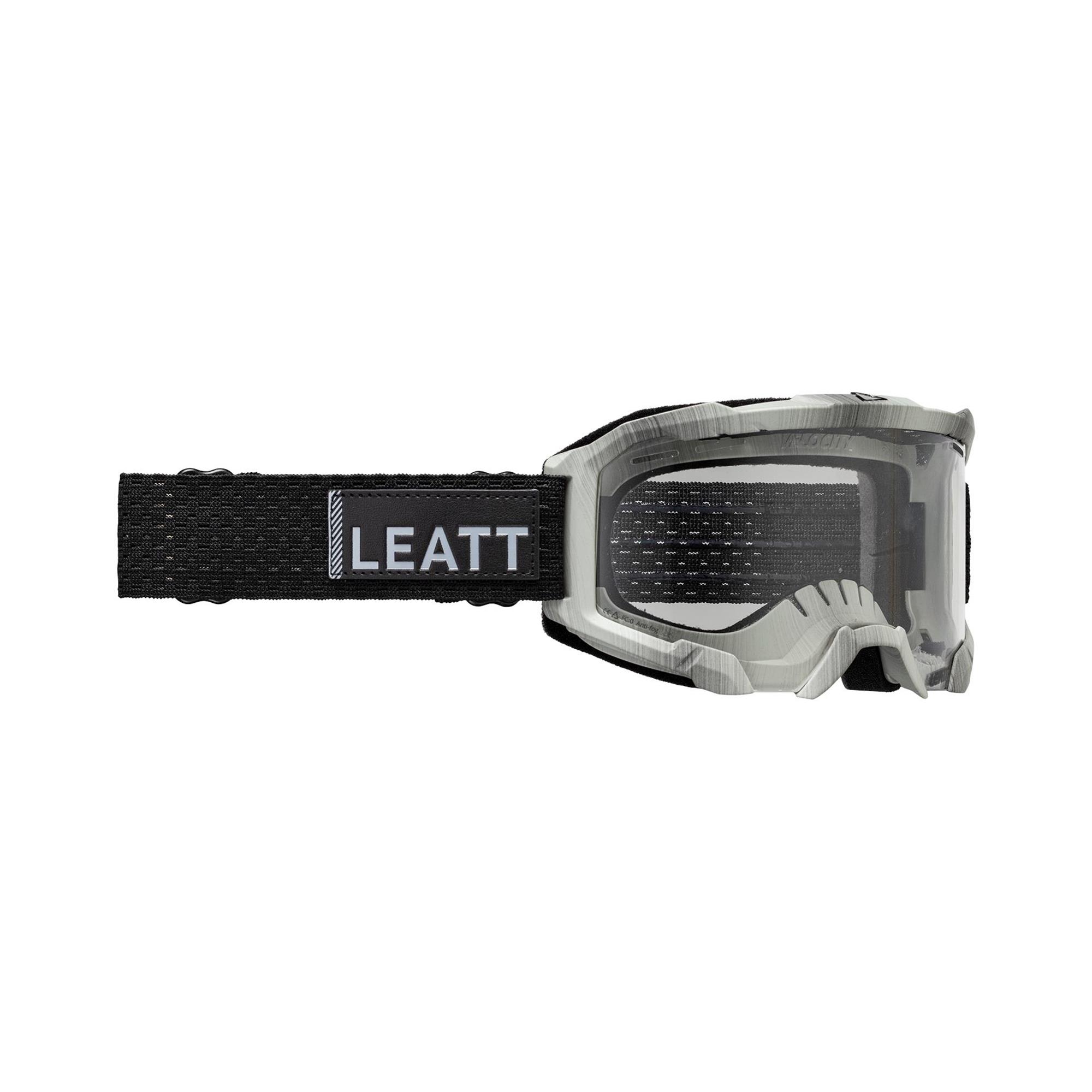 Leatt Velocity 4.0 Goggles 2025: WHITE CLEAR UNISIZE