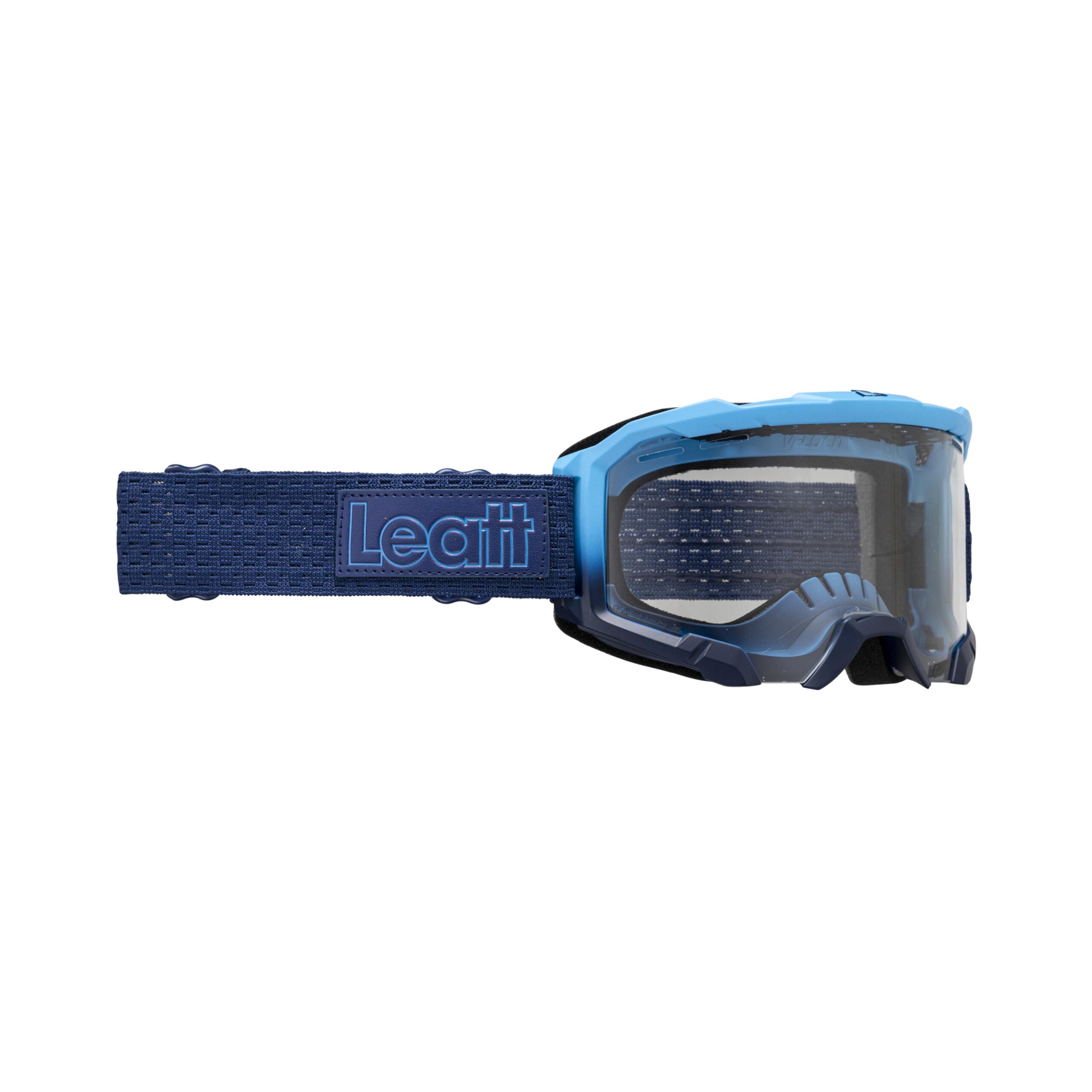 Leatt Velocity 4.0 Goggles 2025: CYAN CLEAR UNISIZE