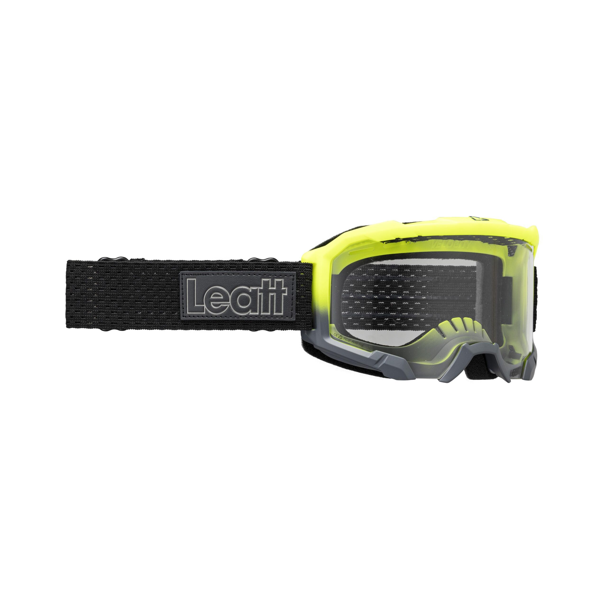 Leatt Velocity 4.0 Goggles 2025: LIME CLEAR UNISIZE