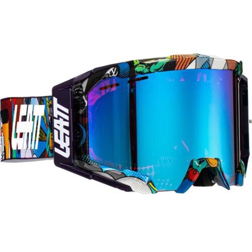 Leatt MTB Goggle Velocity 5.5 Iriz Area 51: BLUE UNISIZE