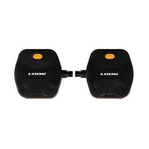 LOOK Geo City Grip Vision Flat Pedals: BLACK