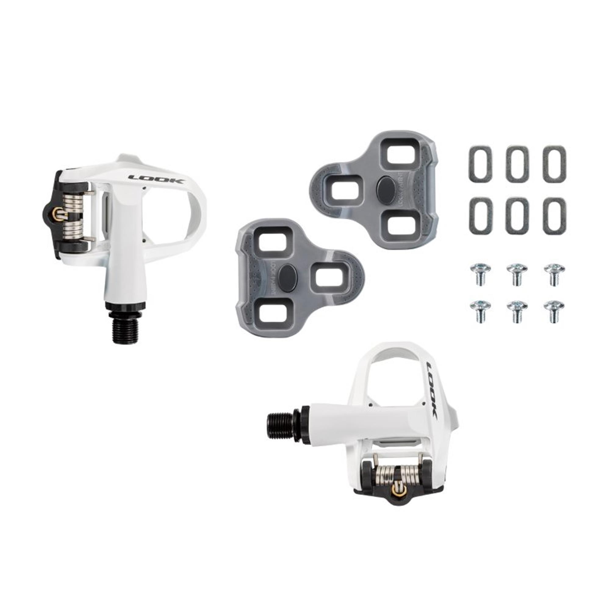 LOOK Keo 2 Max Road Pedals: WHITE