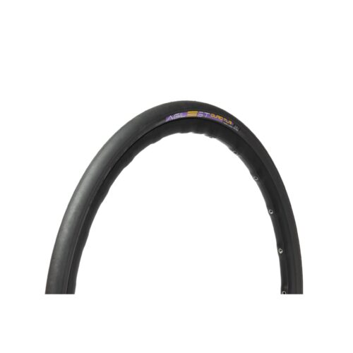 Panaracer Agilest Duro TLR Folding Road Tyre: BLACK/BLACK 700X25C