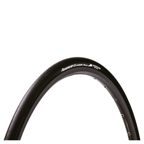 Panaracer Closer Plus Folding Road Tyre: BLACK/BLACK 700X25C