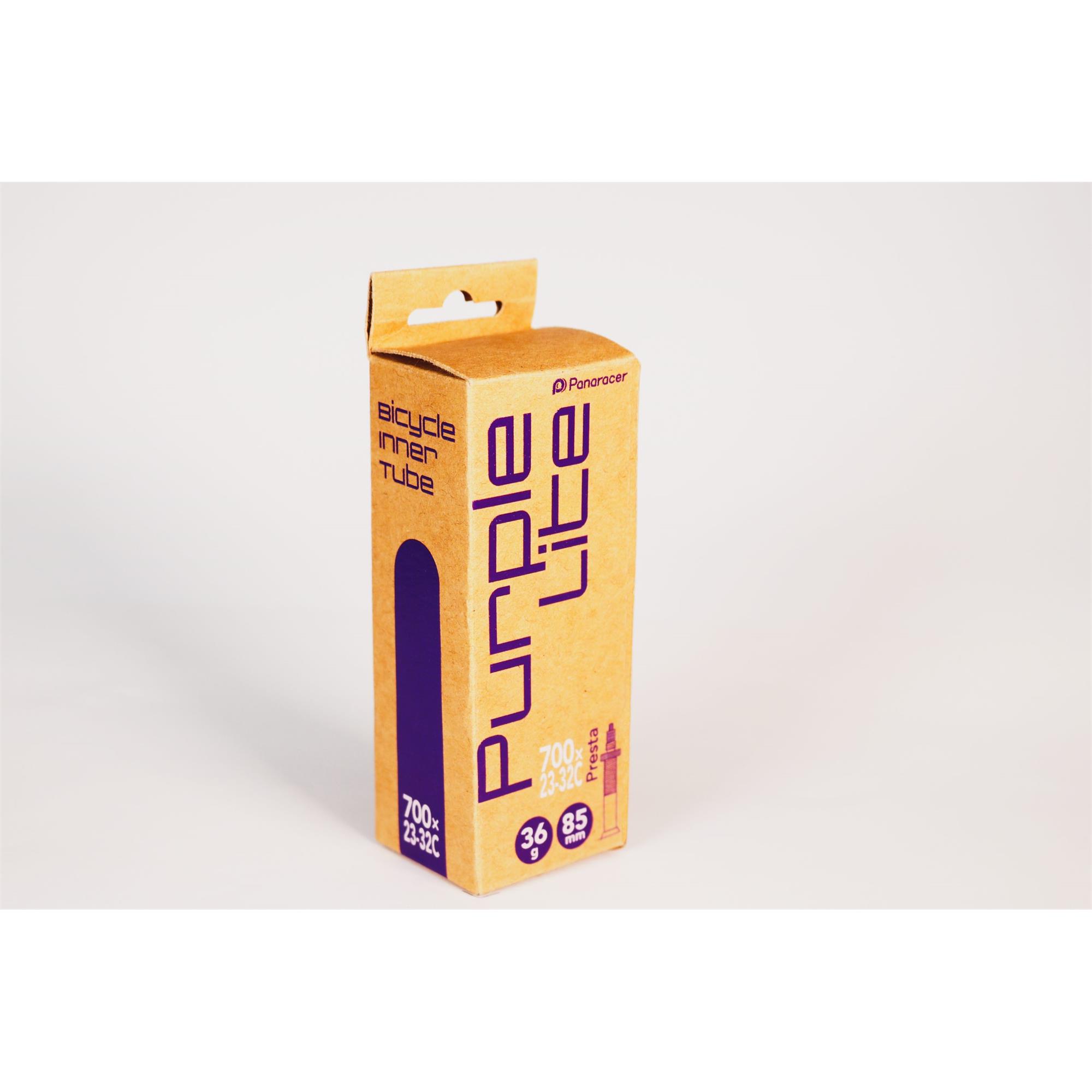 Panaracer Purple Lite TPU Inner Tube Gravel 32-47c Valve: PURPLE 700X32C-47C 85MM