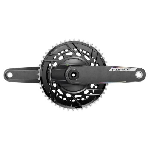 SRAM Crankset w/Power meter spider FORCE AXS E1 DUB - Thread Mount (BB not included): 50-37T 160MM