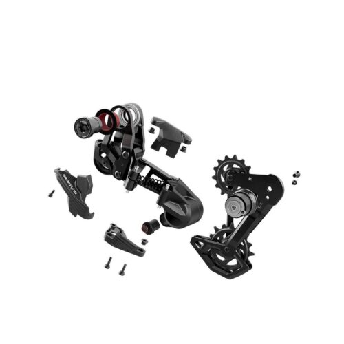 SRAM Rear Derailleur Eagle 70 T-Type 12 speed Max 52T (Mechanical): SILVER/BLACK 12 SPEED