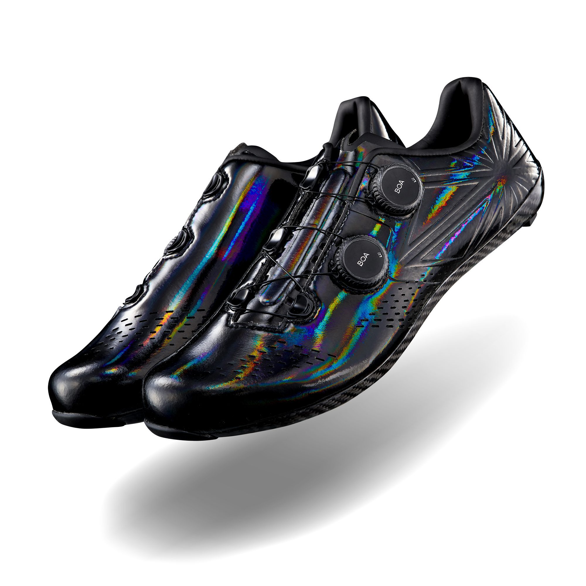 Supacaz Kazze Road Cycling Shoes - Holo: BLACK 43