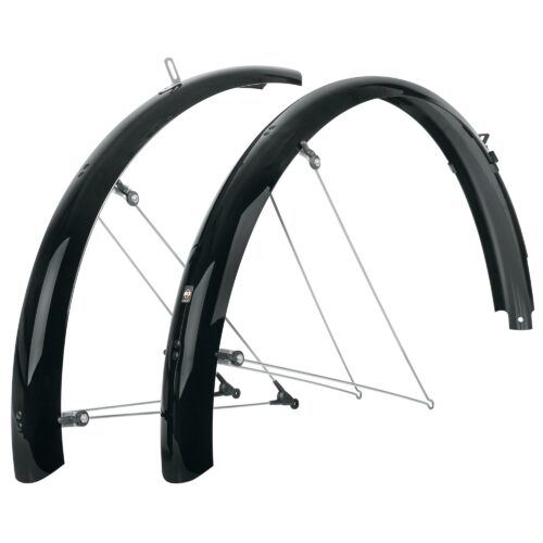 SKS Bluemels 27.5"- 29" Mudguard Set: BLACK 27.5"-29" 65MM