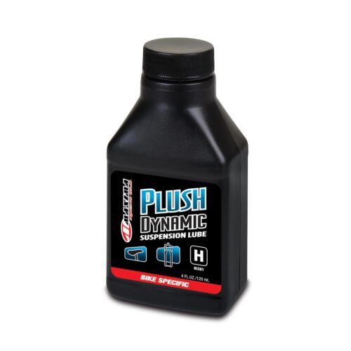 Maxima Plush Dynamic Suspension Lube Heavy, 120ml Bottle - SID/SID SL/Rudy - Lower Legs/Air Springs: BLACK