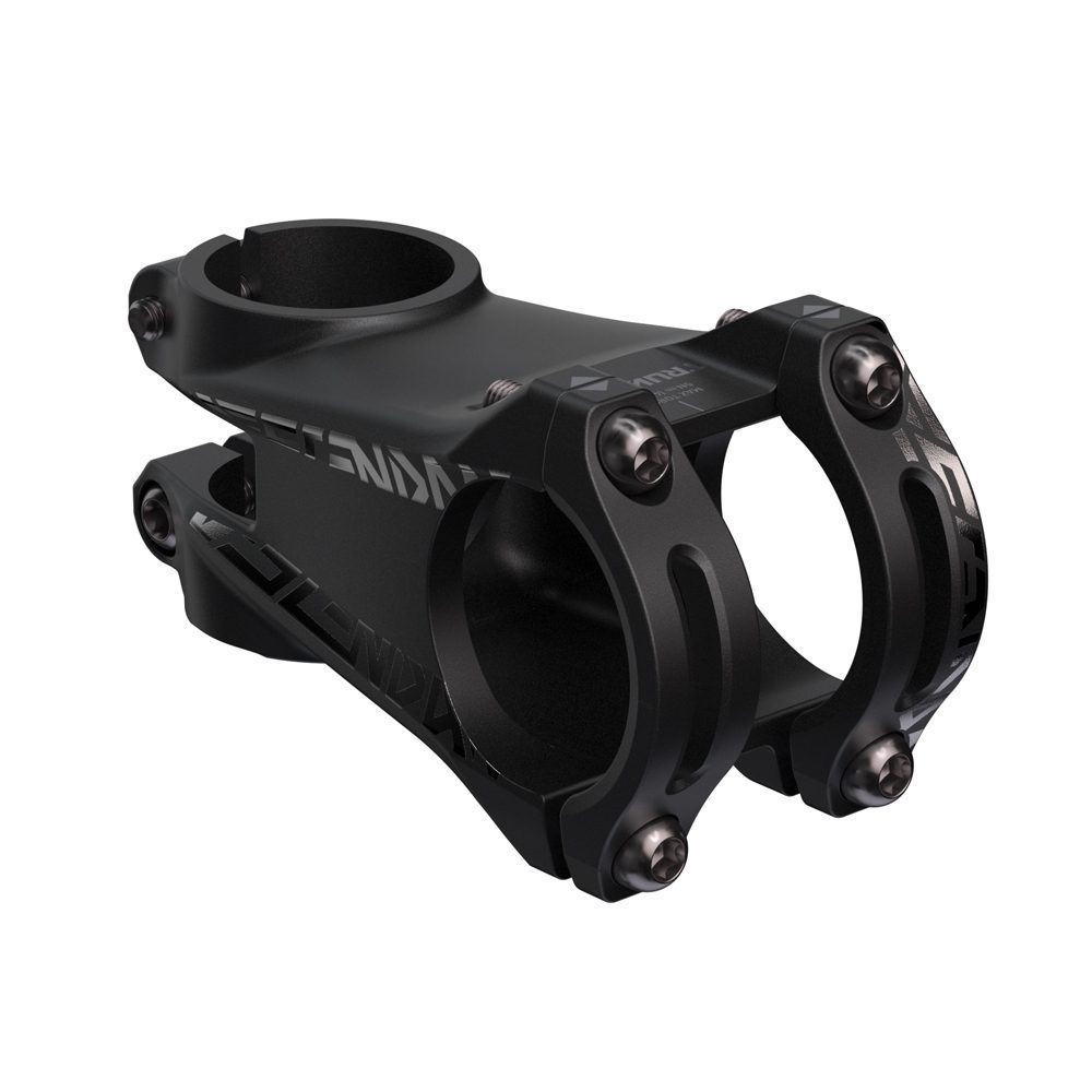 TRUVATIV Stem Descendant 0mm Rise 35mm clamp 1-1/8 Steerer: BLACK ON BLACK 40MM