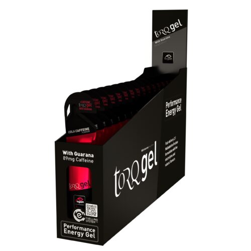 TORQ Energy Gel With Guarana - Caffeinated (15x 45g): COLA WITH GUARANA