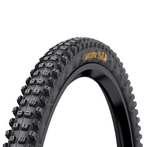 Continental Argotal Downhill Tyre - Soft Compound Foldable 2022: BLACK & BLACK 27.5X2.40"
