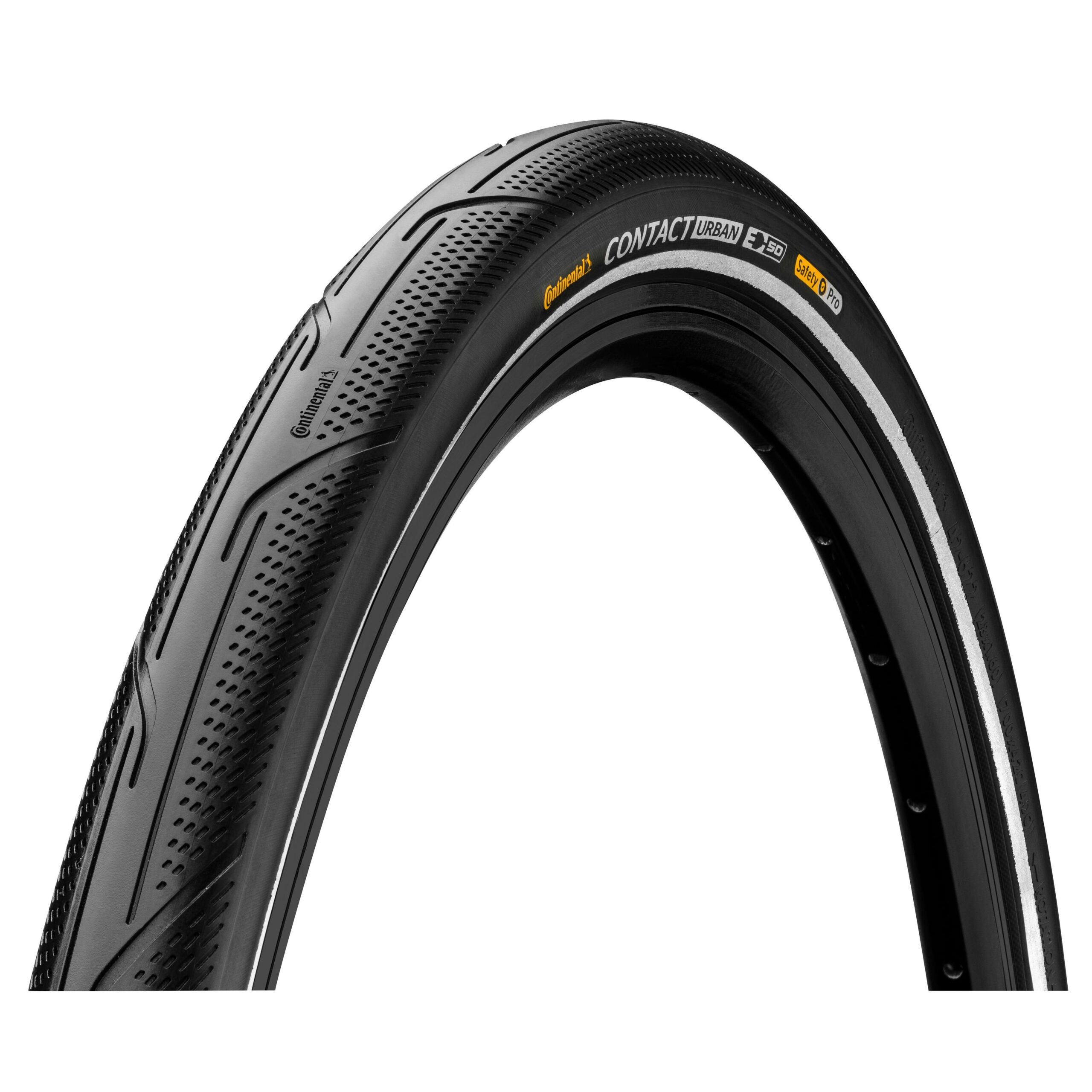 Continental CONTACT Urban Reflex Foldable Tyre 2022: BLACK/BLACK - RX 16X1.35"