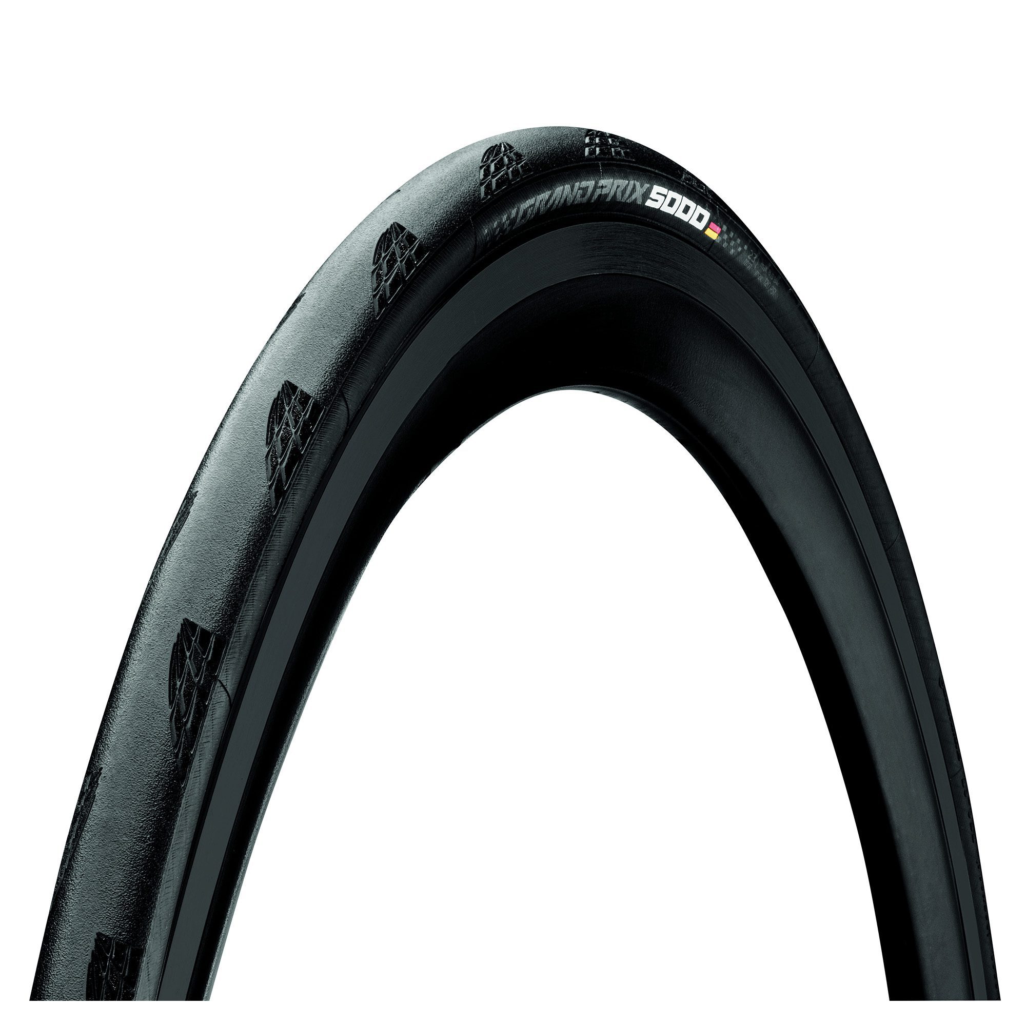 Continental Grand Prix 5000 Tyre - Foldable BlackChili Compound: BLACK/BLACK 700X32C