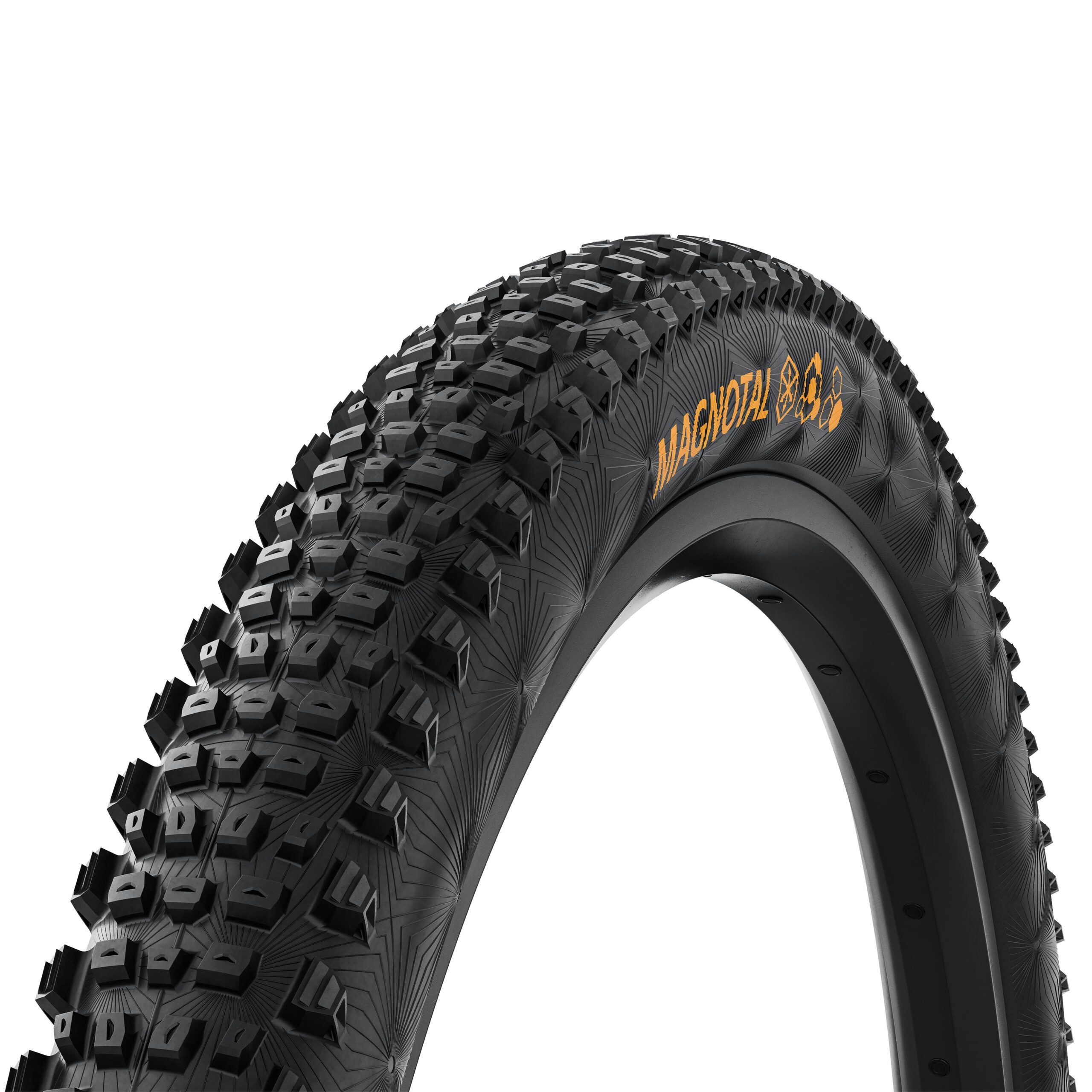 Continental Magnotal Trail Grip Foldable Tyre 2025: BLACK/BLACK 27.5X2.60
